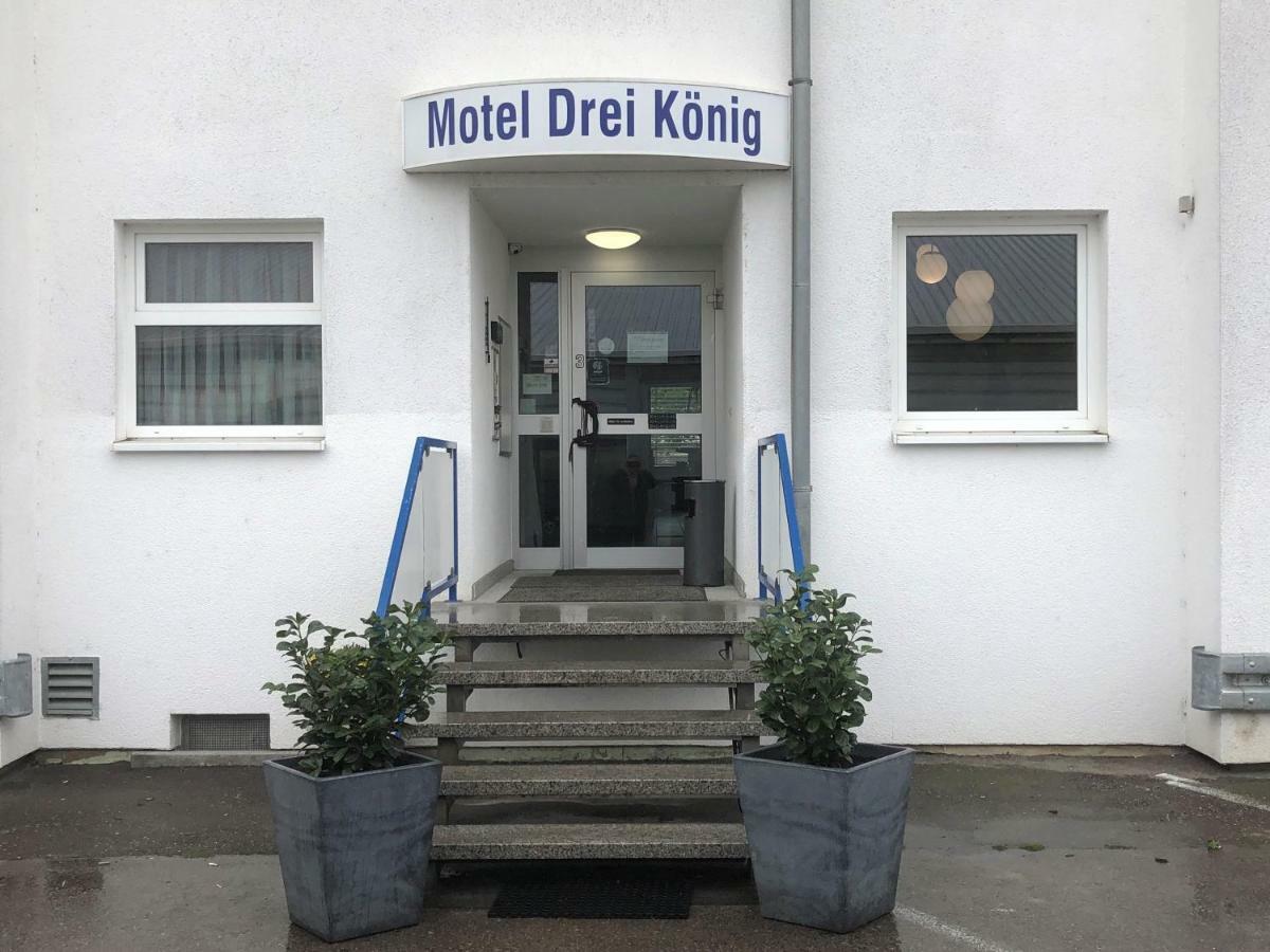 Motel Drei Koenig- Ihr Transithotel Heimsheim Eksteriør billede